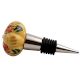 Red Berry Ceramic Wine Stopper (Pack Of One Piece)